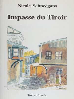 cover image of Impasse du tiroir